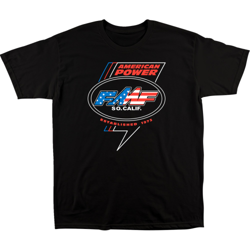 FMF Racing - FMF Racing Fine Line T-Shirt - SP24118914BLK2X - Black - 2XL