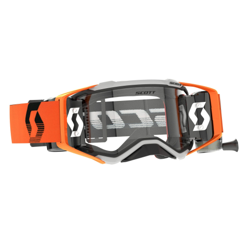 Scott USA - Scott USA Prospect Works Film System Goggles - 272822-1294113 - Gray/Orange/Clear Lens - OSFM