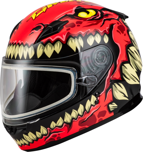G-Max - G-Max GM-49Y Drax Youth Helmet - F2499370 - Red - Small