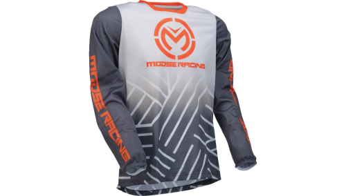 Moose Racing - Moose Racing Sahara Jersey - 29107941 - Gray/Orange - 3XL