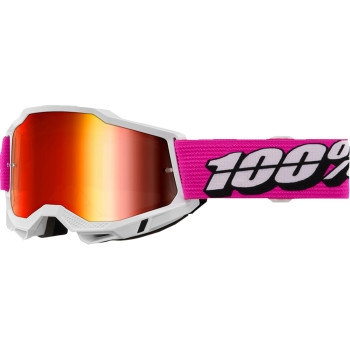 100% - 100% Accuri 2 Roy Goggles - 50014-00031 - Roy/Mirror Red Lens - OSFM