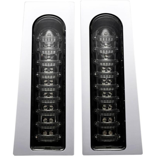 Custom Dynamics - Custom Dynamics Probeam Fillerz Saddlebag LED Light - Smoke - PB-FILL-S-C