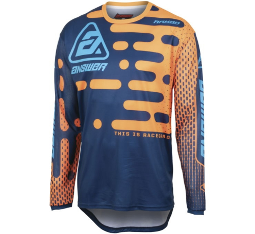 Answer - Answer Arkon Boost Jersey - 447964 - Navy/Hyper Orange - Small