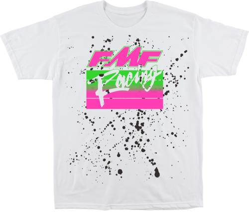 FMF Racing - FMF Racing Ninety-One T-Shirt - SU22118900-WHT-S - White - Small