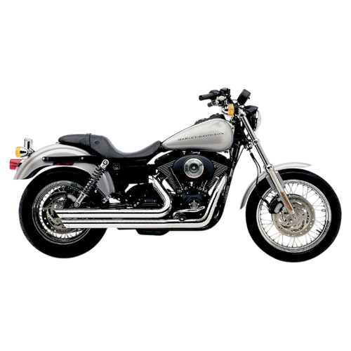Cobra - Cobra Speedster Slashdown Exhaust System - Chrome - 6855