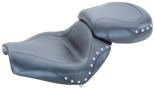 Mustang - Mustang Sport Touring Two-Piece Seat - Studded - 75850