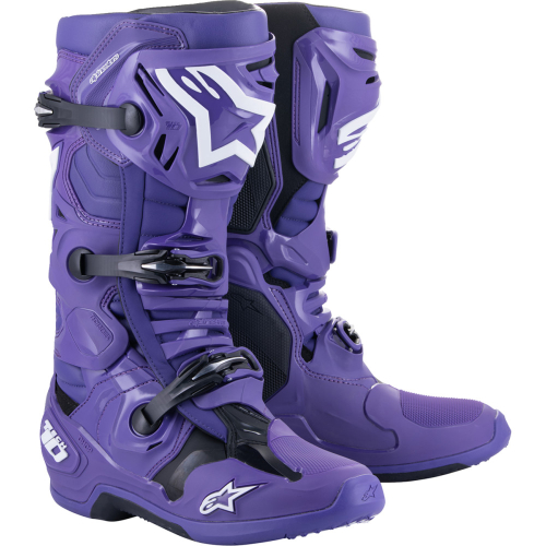 Alpinestars - Alpinestars Tech 10 Boots - 2010020-394-9 - Purple/Black - 9