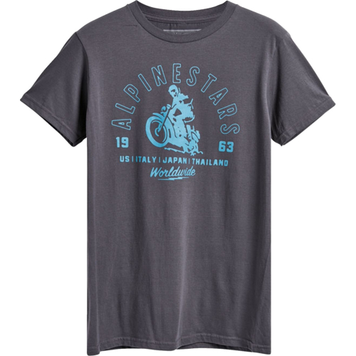 Alpinestars - Alpinestars Los Sander T-Shirt - 123372120182XL - Charcoal - 2XL