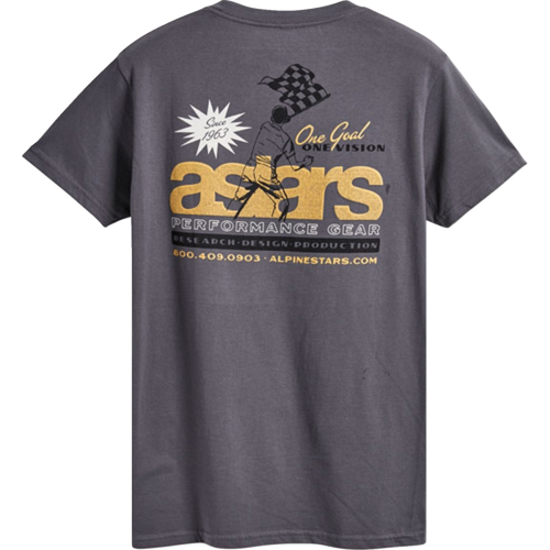 Alpinestars - Alpinestars Flagged T-Shirt - 12337215018M - Charcoal - Medium