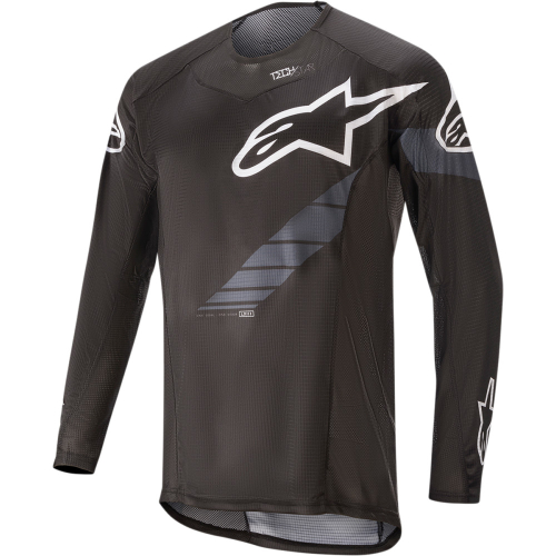 Alpinestars - Alpinestars Techstar Black Edition Jersey - 1760220-104-XL - Black/Gray - X-Large
