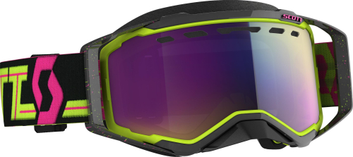 Scott USA - Scott USA Prospect Snowcross Goggles - 272846-1040315 - Black/Yellow - OSFM