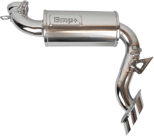 BikeMan Performance - BikeMan Performance Powder Lite Muffler - Ceramic Chrome - 02-320PL-C