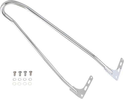 Motherwell - Motherwell One-Piece Sissy Bar - Chrome - MWL-156T-18