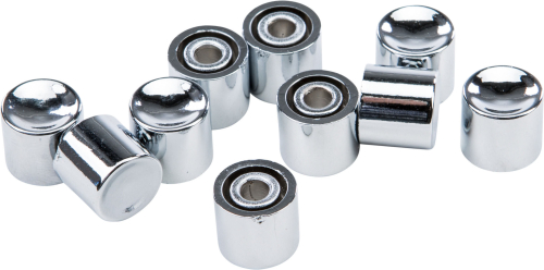 HardDrive - HardDrive Turn Signal Button Caps - Long - Chrome - 85932