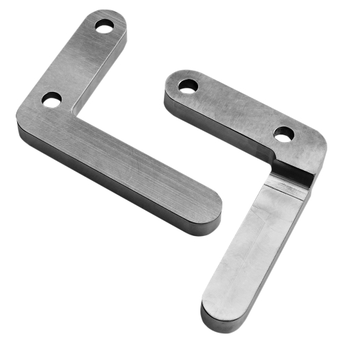 Klock Werks - Klock Werks Front Fender Mounting Blocks - Raw - KW05-01-0410R