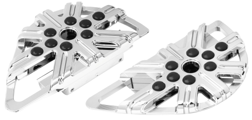 Arlen Ness - Arlen Ness Passenger Floorboard - 10-Gauge - Chrome - P-3005