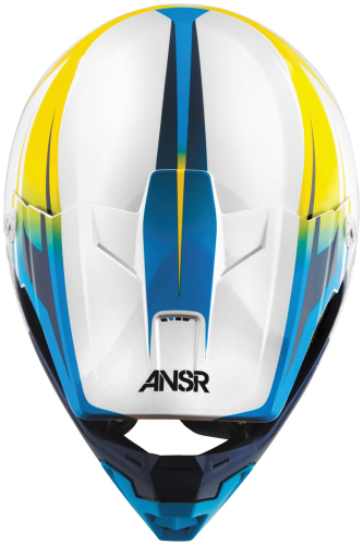 Answer - Answer Visor for Evolve Spectrum Helmet - White/Yellow - 454651