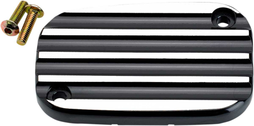 Joker Machine - Joker Machine Front Master Cylinder Cover - Finned Black - 08-002B