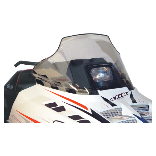 Powermadd - Powermadd Cobra Windshield - 14in. - Tint/Black Checks - 11130