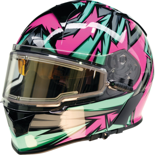 Z1R - Z1R Warrant Neuron Helmet - 0101-17209 - Pink/Teal - X-Small