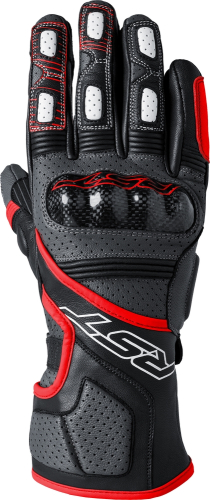RST - RST Fulcrum Gloves - 103179RED-10 - Gray/Red/Black - 10