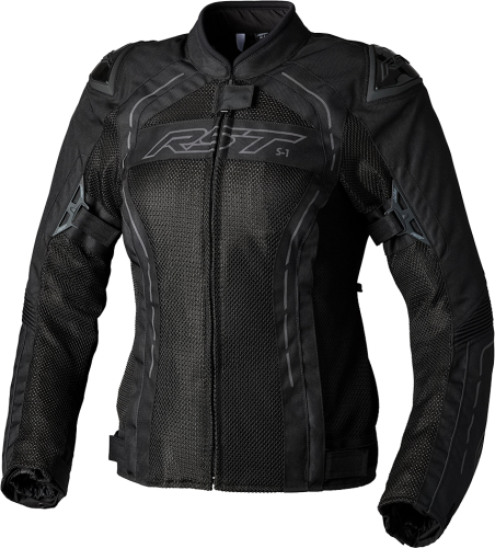 RST - RST S-1 Womens Mesh Jacket - 103118BLK-18 - Black/Black - 2XL