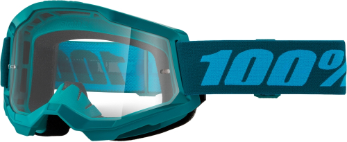 100% - 100% Strata 2 Stone Goggles - 50027-00023 - Stone/Clear Lens - OSFM