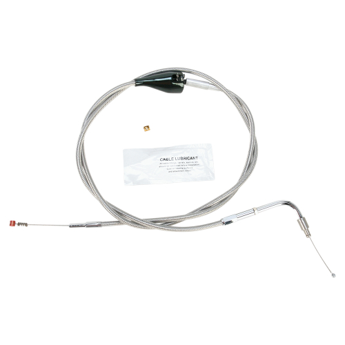 Barnett - Barnett Stainless Clear-Coated Idle-Cruise Cable (+10in.) - 102-30-41002-10