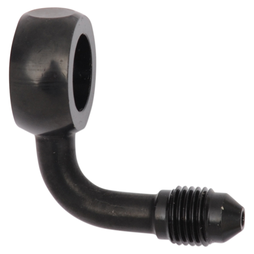 Magnum - Magnum 12mm Banjo x AN-3 Brake Line Fitting - 90deg. - Black - 1704-53