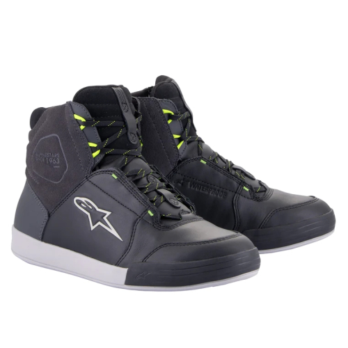 Alpinestars - Alpinestars Chrome Drystar Shoes - 2543123-1015-11 - Black/Dark Gray/Yellow - 11