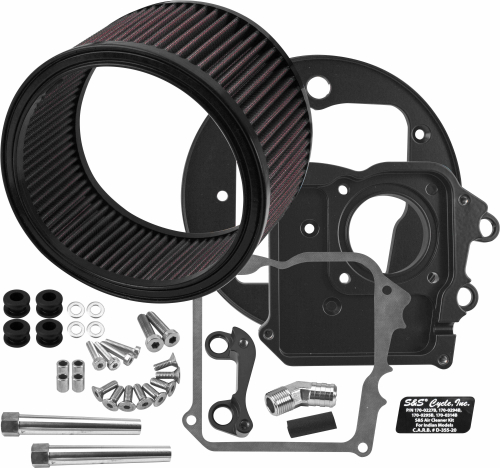 S&S Cycle - S&S Cycle Air Cleaner Kit for Indian Chief Classic and  Chief Vintage and Roadmaster Models 17 - 170-0227B
