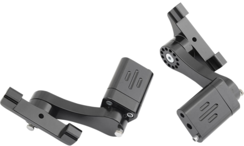 Rivco Products - Rivco Products Adjustable Passenger Floorboard Mount - HDPBLA-BK