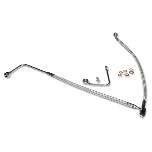 Magnum - Magnum Sterling Chromite II Designer Series ABS Front Lower Brake Line Kit - AS37002