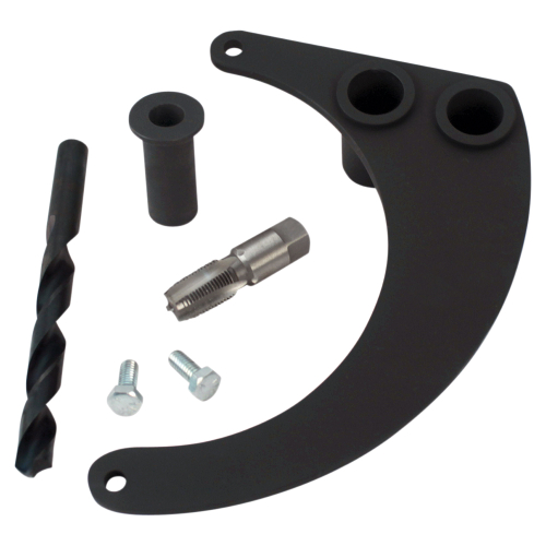 S&S Cycle - S&S Cycle Transmission Drilling Fixture Kit for T2 Crankcase Oil Line Kit - 530-0006