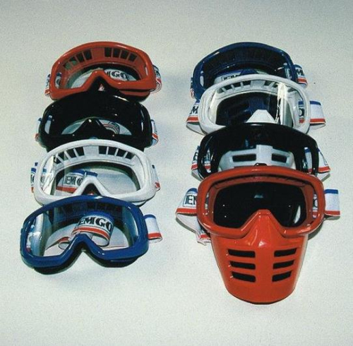 Emgo - Emgo Goggles - 76-49552 - Black/Clear Lens