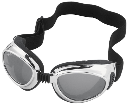 Pacific Coast Sunglasses - Pacific Coast Sunglasses Airfoil Mirror 8010 Comfort Flex Frame Goggles - 8010 - Chrome/Silver Lens