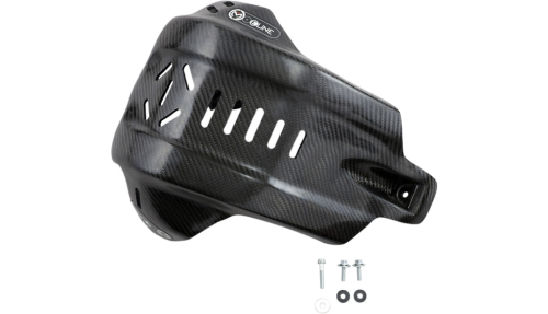 Moose Racing - Moose Racing Carbon Fiber Skid Plate By E Line - HSP25018