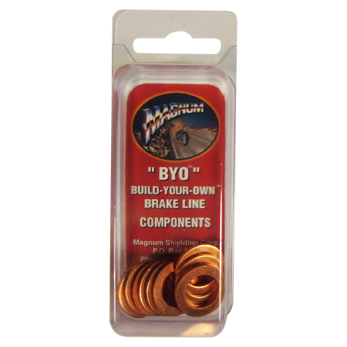 Magnum - Magnum Build Your Own Brake Line Copper Crush Washers - 7/16in. - 392911