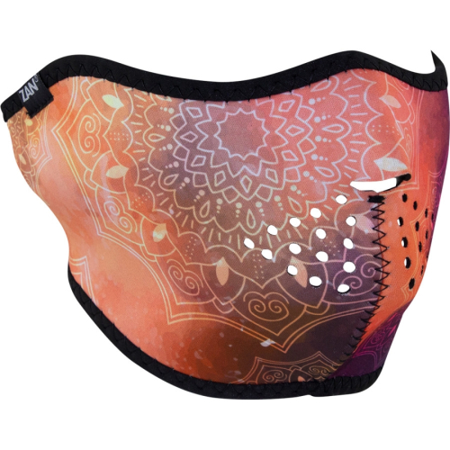 Zan Headgear - Zan Headgear Half Face Mask - WNFM597H - Starry Mandala - OSFM