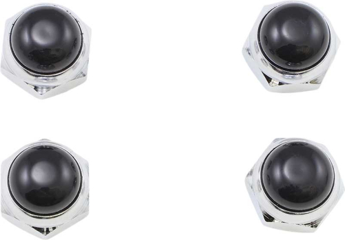 Eastern Motorcycle Parts - Eastern Motorcycle Parts Nut Rocker Shaft - Black/Chrome - V-13-245