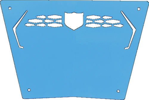 Pro Armor - Pro Armor Front Sport Skid Plate - Sky Blue - P187P363SB