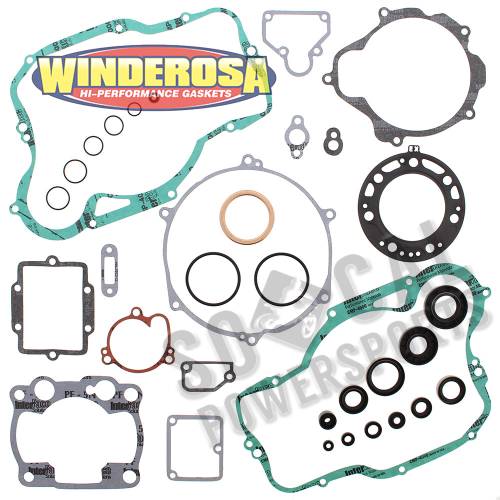 Winderosa - Winderosa Complete Gasket Set with Oil Seals - 811457
