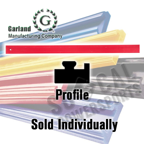 Garland Mfg Co - Garland Mfg Co Slides - UHMW - Red - 15 - 57in. - 15-57.00-0-0215