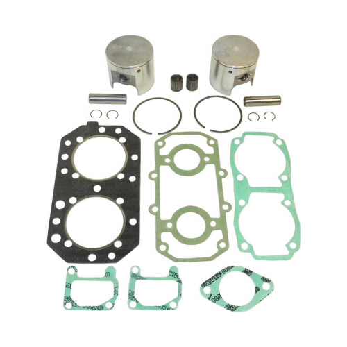 WSM - WSM Piston Kit (636cc) - 0.25mm Oversize to 77.25mm Bore - 010-802-04K