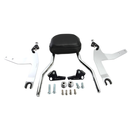 Cobra - Cobra Detachable Backrest Kit - Chrome - 602-2002