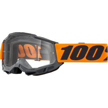 100% - 100% Accuri 2 OTG Goggles - 50018-00009 - Orange/Clear Lens - OSFM