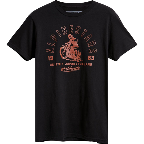 Alpinestars - Alpinestars Los Sander T-Shirt - 123372120102XL - Black - 2XL
