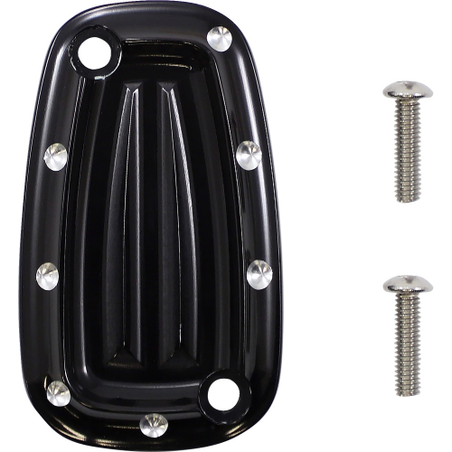 Covingtons - Covingtons Rear Master Cylinder Cover - Dimpled - Black - C1957-B