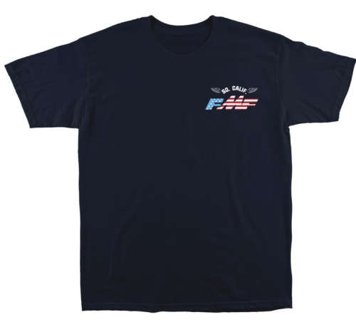 FMF Racing - FMF Racing Wingman T-Shirt - SU21118904-NVY-M - Navy - Medium