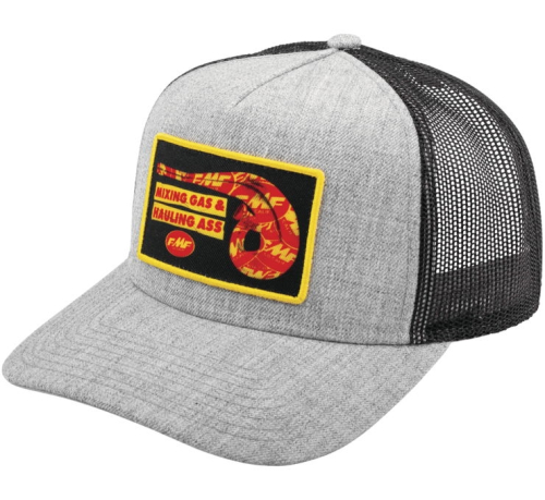 FMF Racing - FMF Racing Stickers Hat - FA21196906-HGR-OS - Heather Gray - OSFM